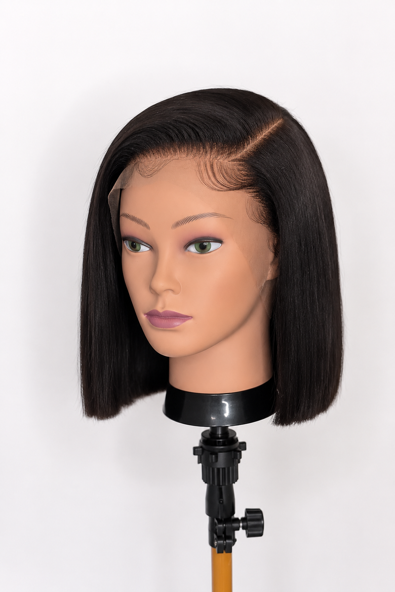 RBK Perruque Bob- Wig  13*6 10 pouces HD cheveux 100% vietnamiens